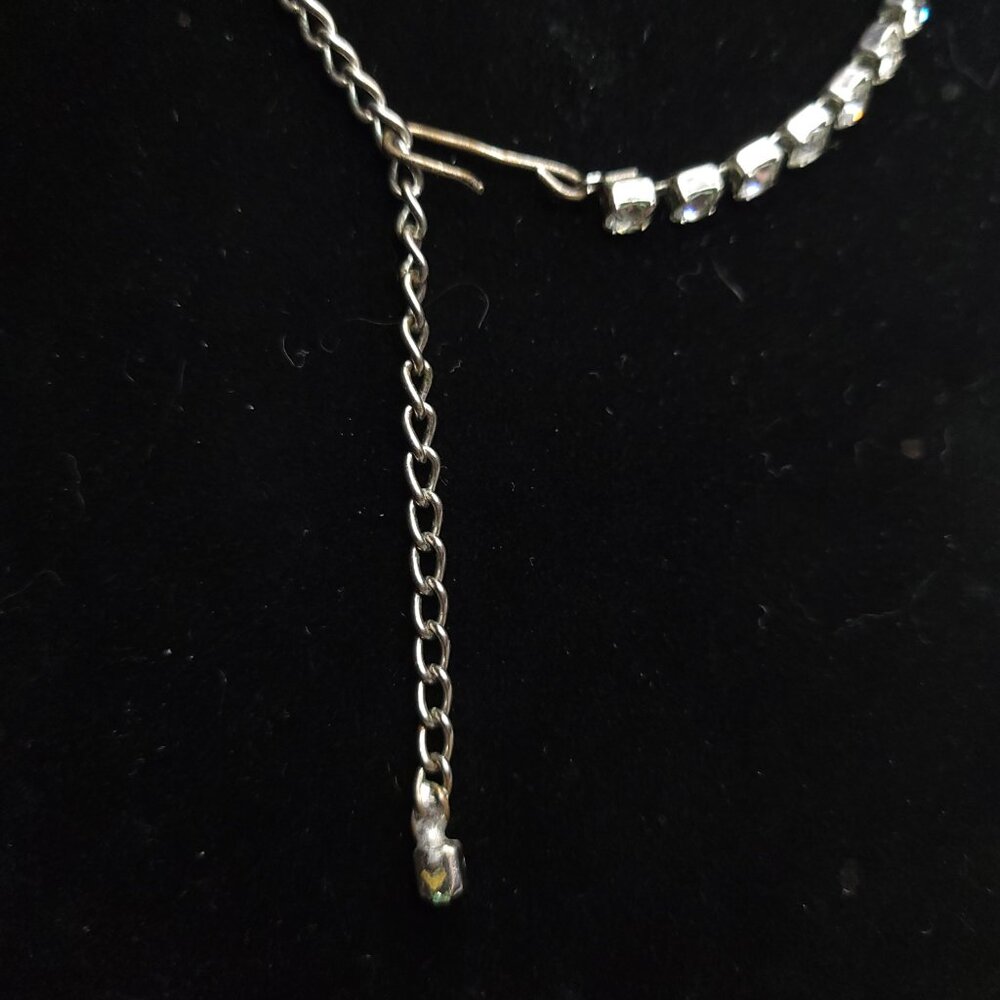 Vintage Rhinestone Necklace - Picture 3 of 4